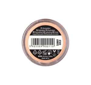 Wibo Selfie Loose Shimmer – Highlighter für das Gesicht in der Farbe „Sunny Gold“