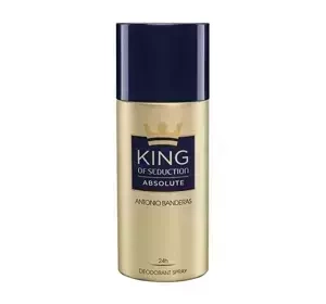 ANTONIO BANDERAS KING OF SEDUCTION ABSOLUTE DEODORANT SPRAY 150ML