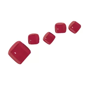 Ohora Hybrid-Nagelsticker Pedicure Tint Burgundy