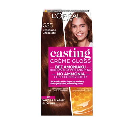 LOREAL CASTING CREME GLOSS HAARFARBE 535 SCHOKOLADE