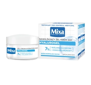 Mixa Hyalurogel – leichte, intensiv feuchtigkeitsspendende Creme, 50 ml