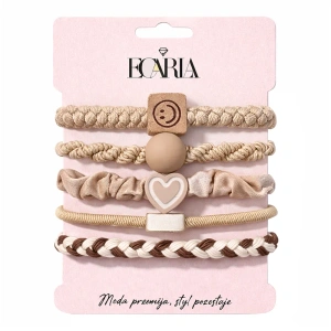 eCarla Haargummi-Set GUM192, 5 Stück