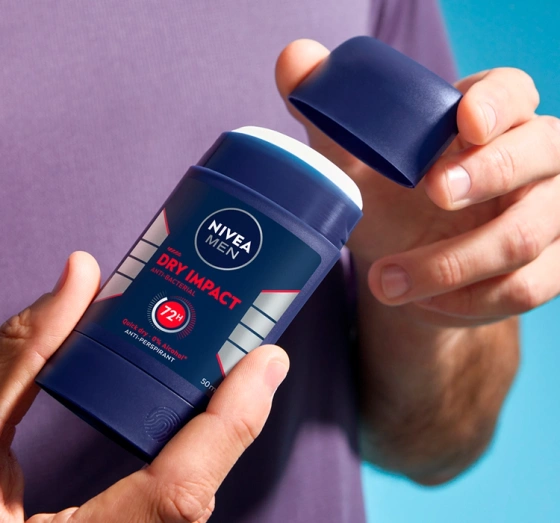 NIVEA MEN DRY IMPACT ANTITRANSPIRANT IM STIFT FÜR MÄNNER 50ML