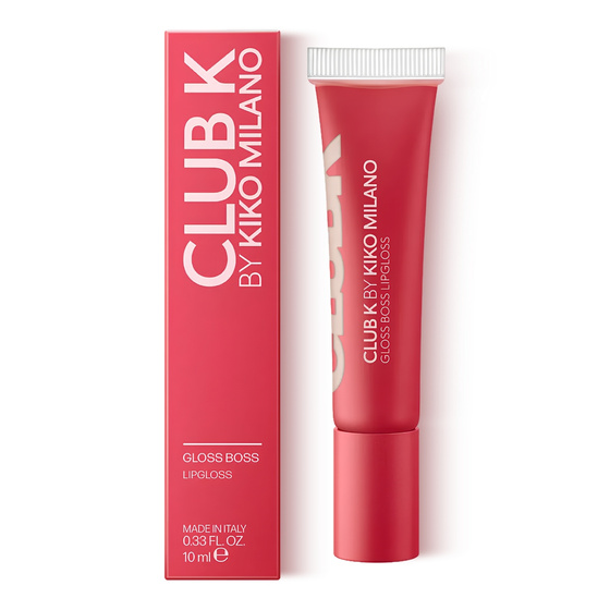 Kliknij na zdjęcie, aby je powiększyć KIKO Milano Club K Gloss Boss Feuchtigkeitsspendender Lipgloss 01 Instaflirt 10 ml