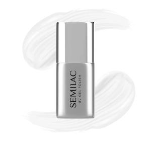 Semilac Fiber Base Starke milchige Basis mit Nylonfasern für UV-Hybridlacke 7 ml