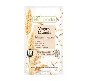 BIELENDA VEGAN MUESLI MASKE + PEELING 2IN1 8G