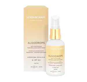 SENSUM MARE ALGODROPS SATIN CREMIGE EMULSION GEGEN HAUTALTERUNG SPF 50+ 50ML