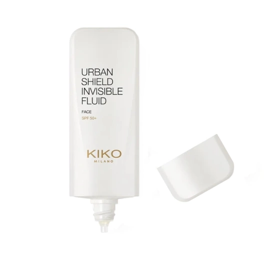 KIKO Milano Urban Shield Invisible Fluid Schützendes Gesichtsfluid SPF50+ 50 ml