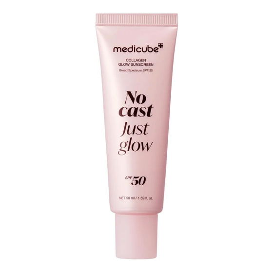 Kliknij na zdjęcie, aby je powiększyć Medicube Collagen Glow Sunscreen – Sonnenschutzcreme für das Gesicht mit Kollagen, LSF 50+ PA++++, 50 ml