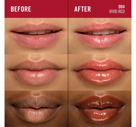 Rimmel Oh My Gloss! Lippenöl 004 Vivid Red 4,5ml