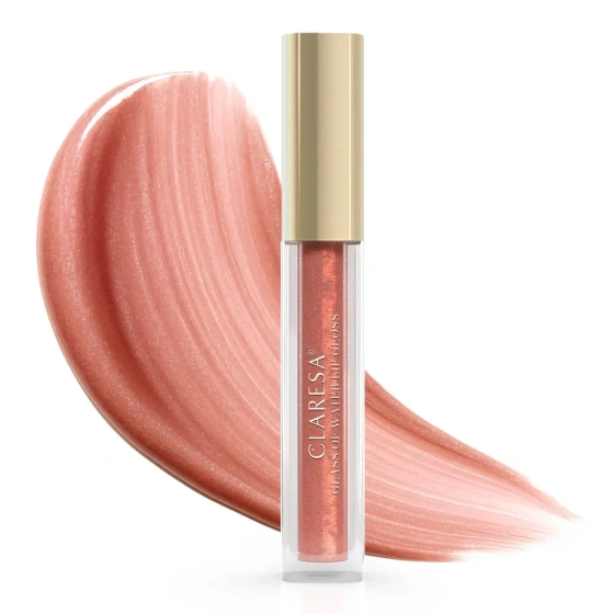 Claresa Glass Of Water Lipgloss mit Glas-Effekt 04 Pearl Essence 2 g