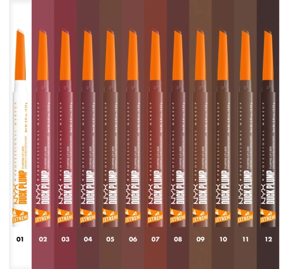 Kliknij na zdjęcie, aby je powiększyć NYX Professional Makeup Duck Plump Lippenkonturenstift 07 Swollen Spice 0,3 g