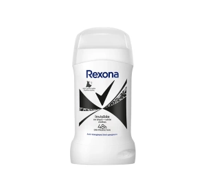 Rexona Invisible Black+White Antitranspirant-Stift für Frauen, 40 ml