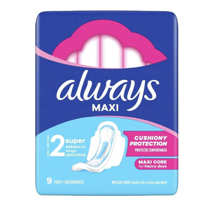 ALWAYS CLASSIC DAMENBINDEN MIT FLÜGELN 2 MAXI 9 STÜCK