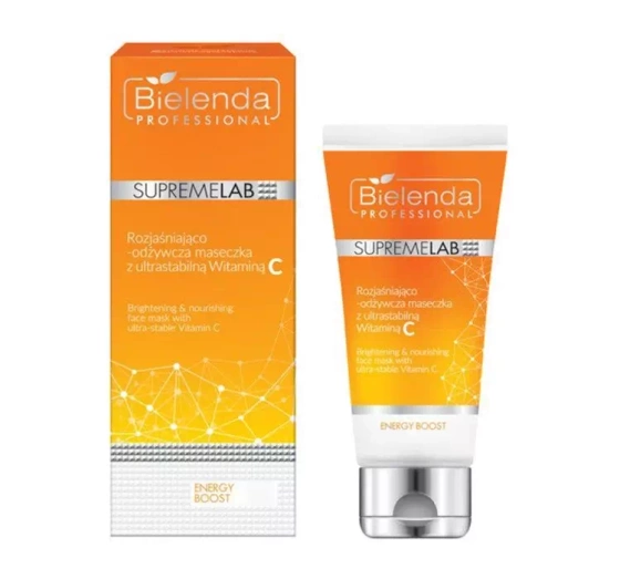 BIELENDA PROFESSIONAL SUPREMELAB ENERGY BOOST GESICHTSMASKE MIT VITAMIN C 70ML