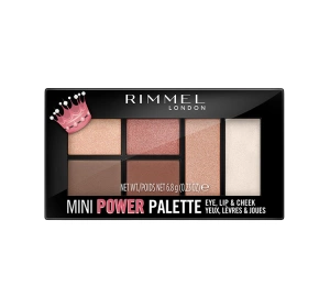 Rimmel Mini Power multifunktionale Make-up-Palette 003 Queen 6,8g