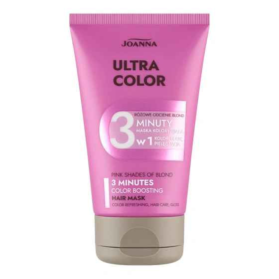 Kliknij na zdjęcie, aby je powiększyć Joanna Ultra Color Haarfärbemaske für rosafarbene Blondtöne, 100 g