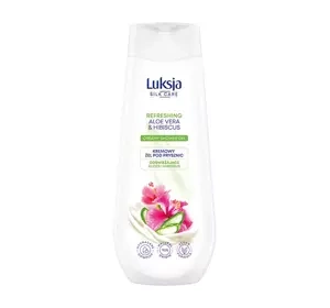 LUKSJA SILK CARE CREMIGES DUSCHGEL ALOE UND HIBISKUS 500ML