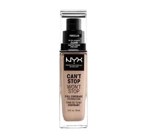 NYX PROFESSIONAL MAKEUP CAN'T STOP WON'T STOP GRUNDIERUNG 03 PORCELAIN 30ML
