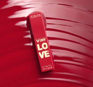 Eveline Cosmetics Vinylove Langanhaltender Flüssiglippenstift mit Vinyl-Finish 09 Hotty 4 ml