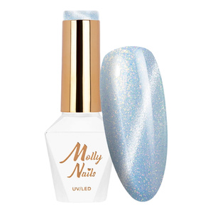 Molly Nails Cat Eye Pastel Hybridlack 184 Blues 8 g
