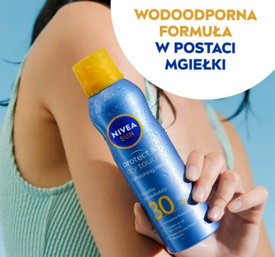 NIVEA SUN PROTECT & DRY TOUCH SONNENSCHUTZBALSAM IM SPRAY SPF30 200ML