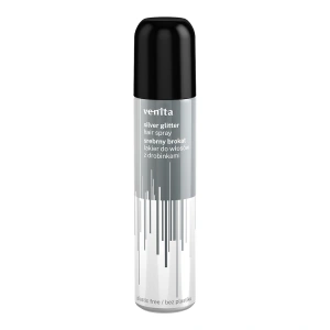 Venita Haarspray mit Glitzer, Silber, 75 ml