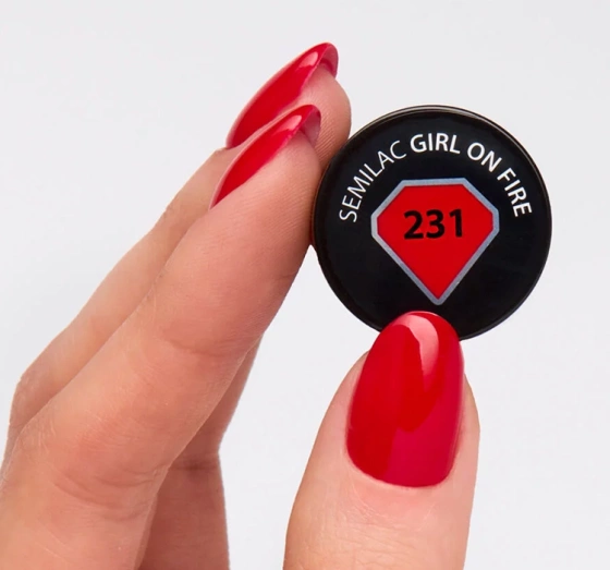 SEMILAC UV HYBRID NAGELLACK GIRL ON FIRE 231