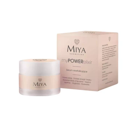 Kliknij na zdjęcie, aby je powiększyć MIYA COSMETICS MYPOWERELIXIR REVITALISIERENDES SERUM 15 ML