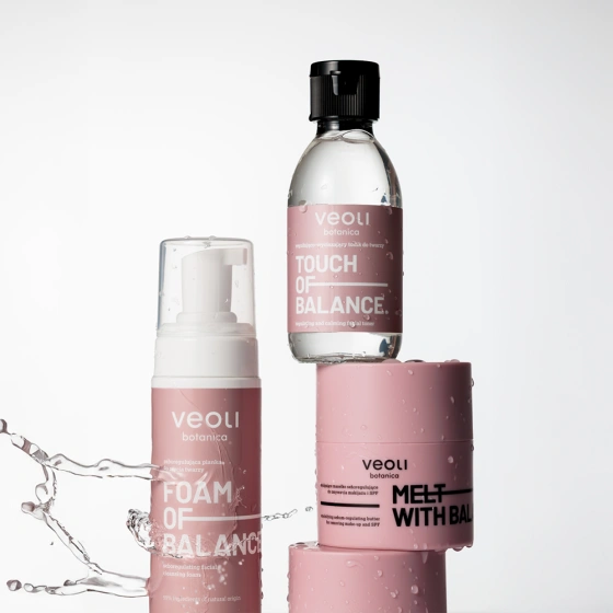 Veoli Botanica Foam Of Balance Seboregulierender Gesichtsreinigungsschaum 150 ml