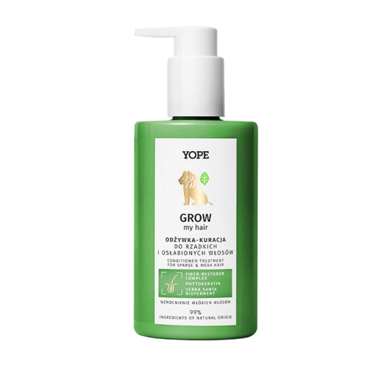 Yope Grow My Hair Stärkende Kur-Spülung für brüchiges und geschwächtes Haar 300ml