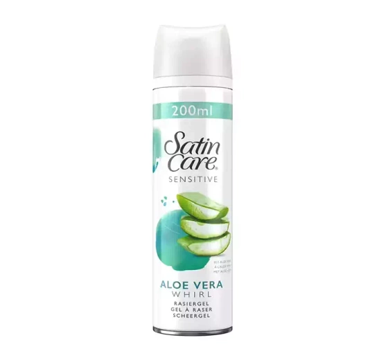 GILLETTE SATIN CARE ALOE VERA RASIERGEL FÜR EMPFINDLICHE HAUT 200ML