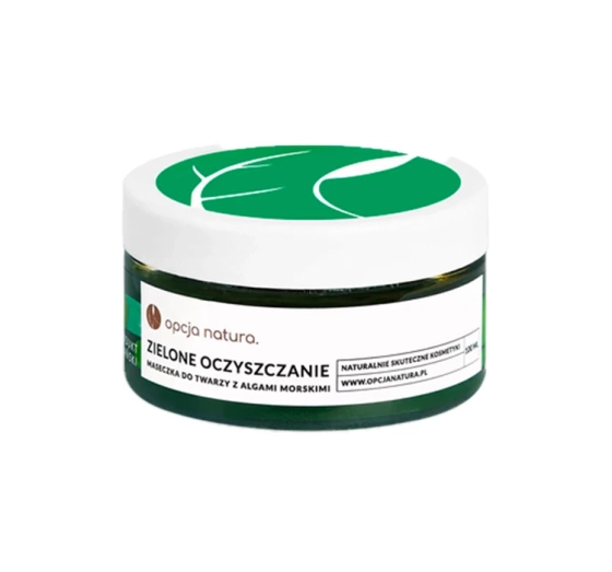 Opcja Natura Zielone Oczyszczenie Gesichtsmaske mit Meeresalgen 200 ml