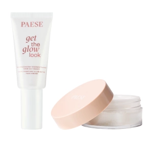 Paese All About The Base 02 Make-up-Geschenkset Creme-Basis Get The Glow Look 30 ml + Reispuder 10 g