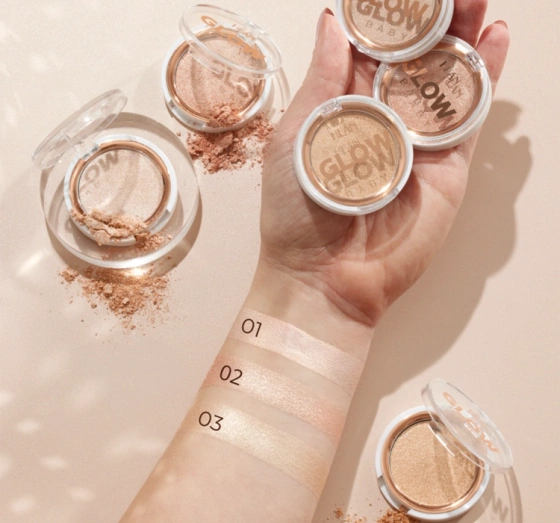Hean Glow Baby Highlighter fürs Gesicht 01 Luna 3g
