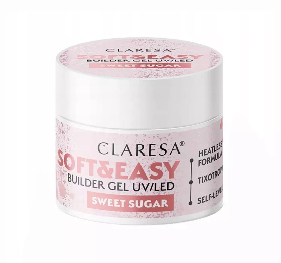 CLARESA SOFT & EASY AUFBAUGEL UV/LED SWEET SUGAR 45G