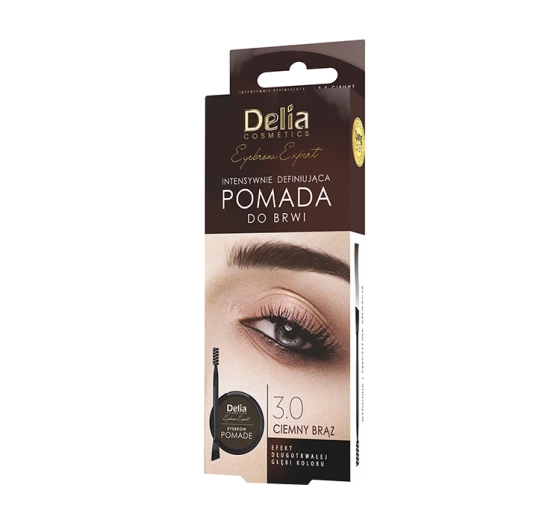 DELIA STYLIST BROW AUGENBRAUENPOMADE DUNKELBRAUN