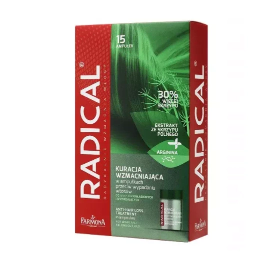 Kliknij na zdjęcie, aby je powiększyć Farmona Radical Haarfestigungskur 15 x 5 ml