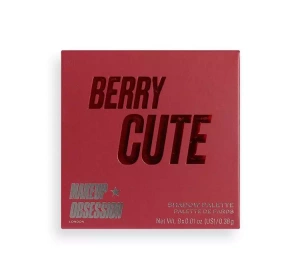 MAKEUP OBSESSION LIDSCHATTEN-PALETTE BERRY CUTE 9x0,38G