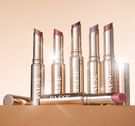 Kliknij na zdjęcie, aby je powiększyć Paese GlowyPop Feuchtigkeitsspendender 3-in-1 Lippenstift 502 Marshmallow 2,2 g