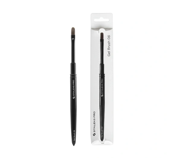 Kliknij na zdjęcie, aby je powiększyć Staleks Pro Gel Brush 06 Gel-Pinsel Expert Breite 6 mm Länge 11 mm