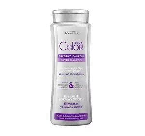 Joanna Ultra Color Haarshampoo für silber- und aschblonde Nuancen, 400 ml