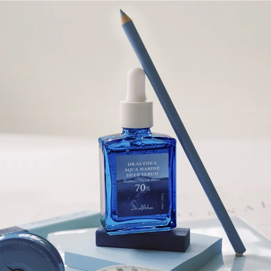 Kliknij na zdjęcie, aby je powiększyć Dr.Althea Aqua Marine Deep Serum Feuchtigkeitsspendendes Gesichtsserum 30 ml