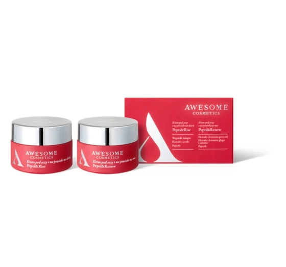 Awesome Cosmetics Pepti&More Augencreme-Set Pepti&Rise + Pepti&Renew 2 x 10 ml