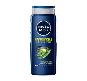 NIVEA MEN Energy belebendes 3-in-1-Duschgel für Männer 500 ml