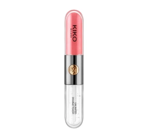 KIKO Milano Unlimited Double Touch Zweiteiliger Flüssiglippenstift 112 Satin Peach Rose 2x3ml