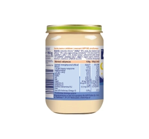 HiPP Bio Gläschen-Dessert nach dem 4. Monat Grießbrei mit Milch und Früchten 190 g