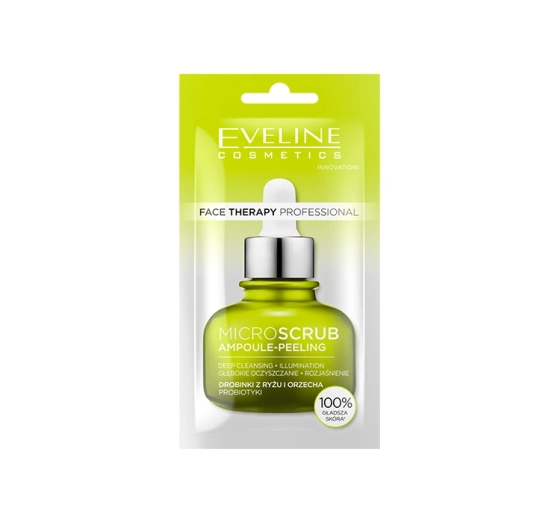 Kliknij na zdjęcie, aby je powiększyć Eveline Face Therapy Professional Microscrub Cremiges Feines Peeling 8 ml