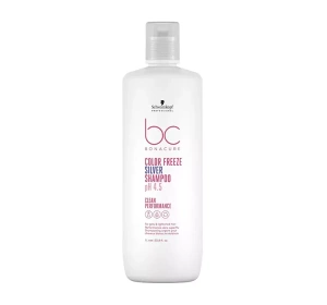 SCHWARZKOPF BC BONACURE COLOR FREEZE SILVER SHAMPOO 1000ML