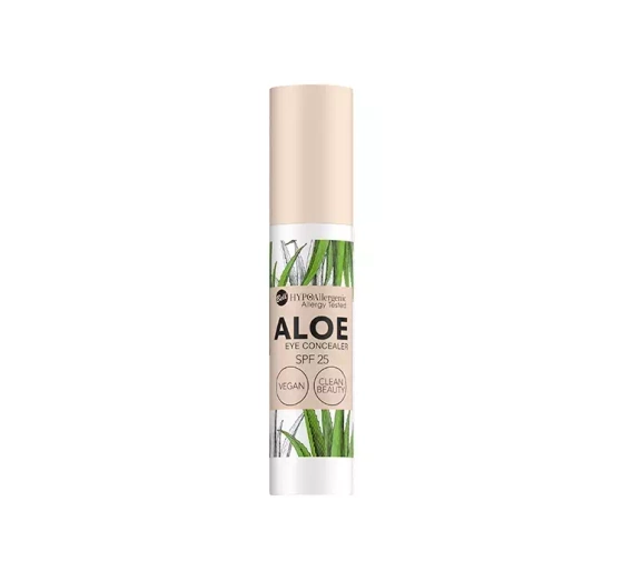 BELL HYPOALLERGENIC ALOE EYE CONCEALER SPF 25 AUGENCONCEALER 01 LIGHT 4,8G